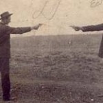 This might be the distance of a rapid encounter, but this is not how you want to engage in a gunfight.