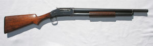 The Model 97 was rugged and fast-shooting, making it a favorite of numerous law-enforcement agencies.