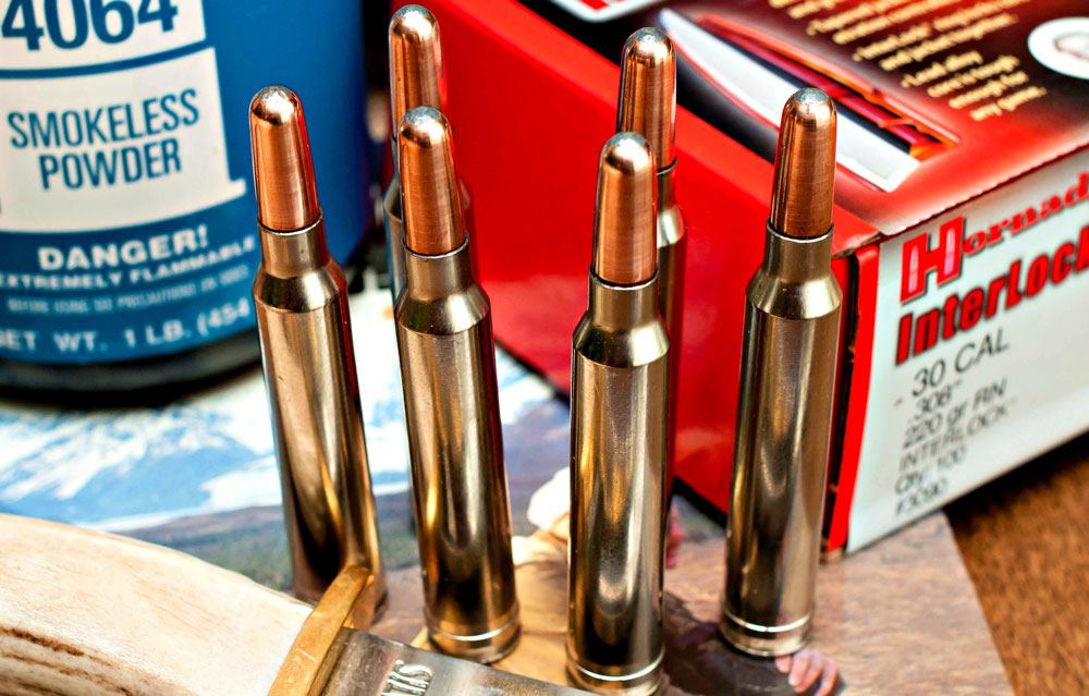On shorter-range shots, a round nose bullet hits harder than spitzers.