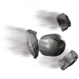 The Winchester Defender 20 gauge segmenting slug acts like a slug and buckshot.