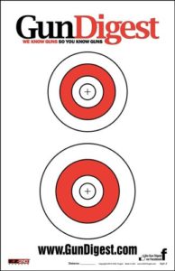 The author liked this clean style for close-range handgunning.